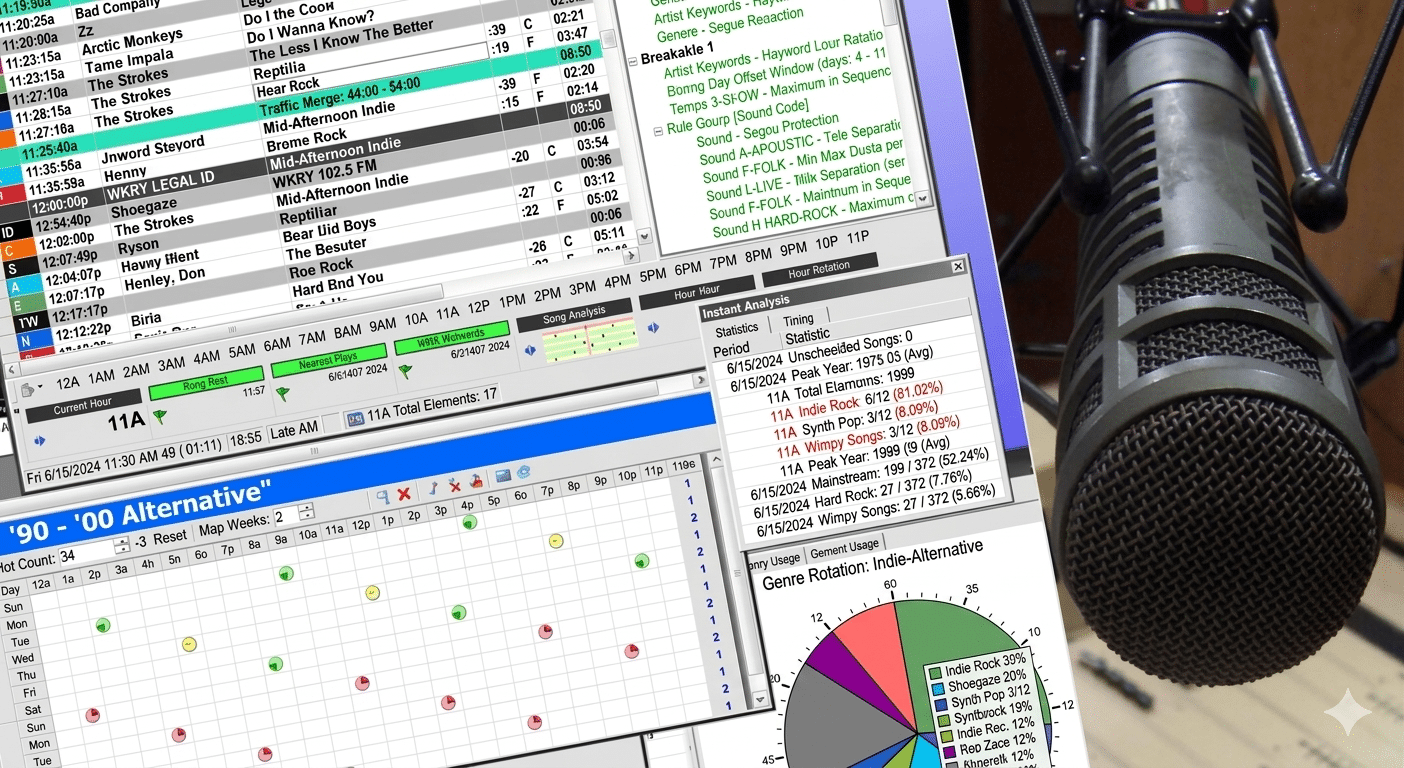 Controla la programación musical de tu radio con python