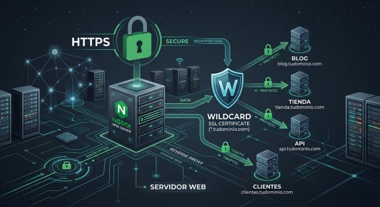 Configurar icecast con https, nginx y wildcard